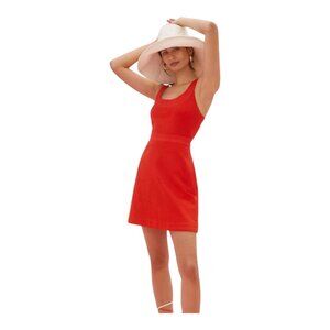 Maeve Anthropologie Sleeveless Scoop Neck Mini Dress Valentine's Day Women's 10